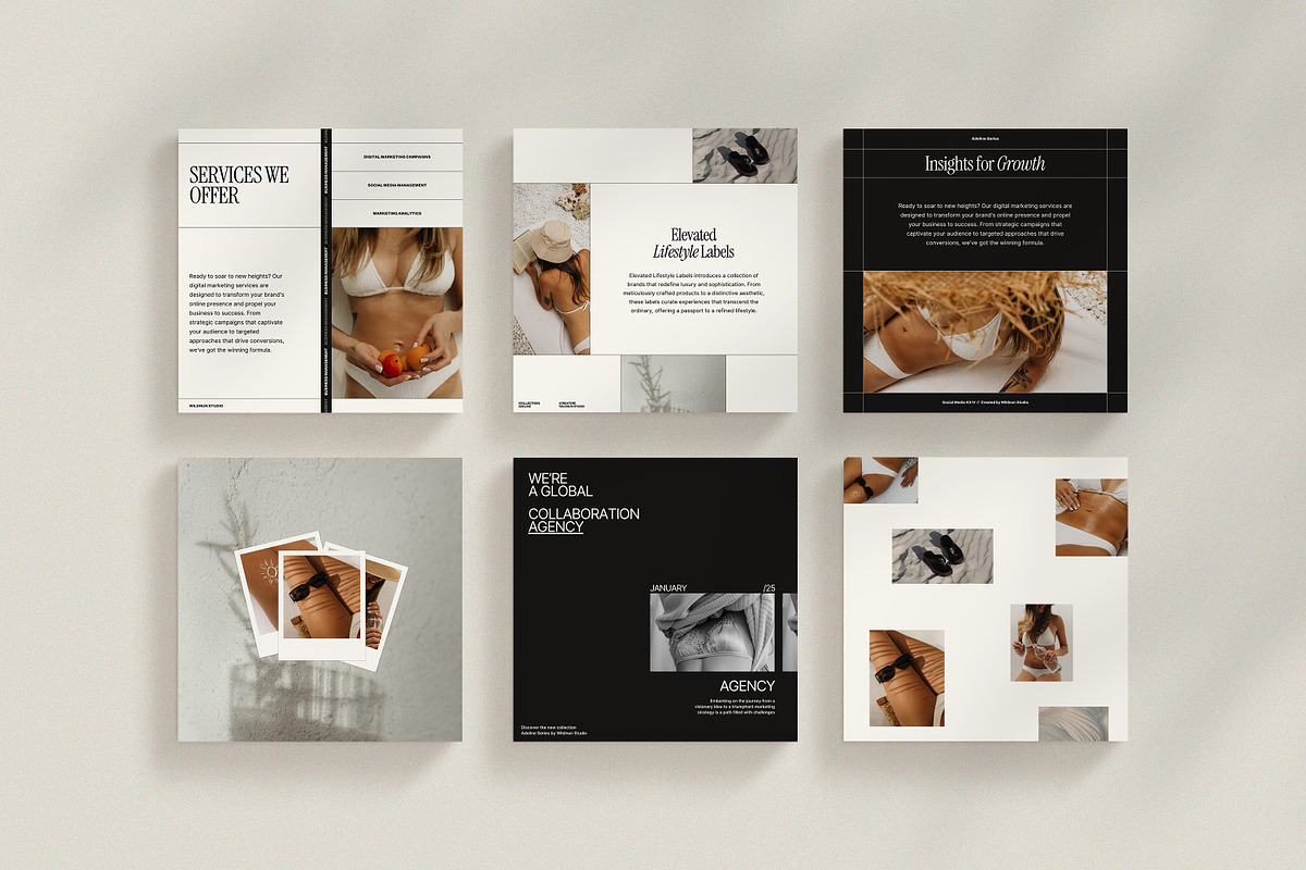 ADE / Social Media Kit (IV), a Social Media Template by Wildnun Studio (Photo 14 of 23)