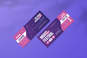Music Festival - Ticket, a Print Template by SquidPixey (Thumbnail 3 of 4)