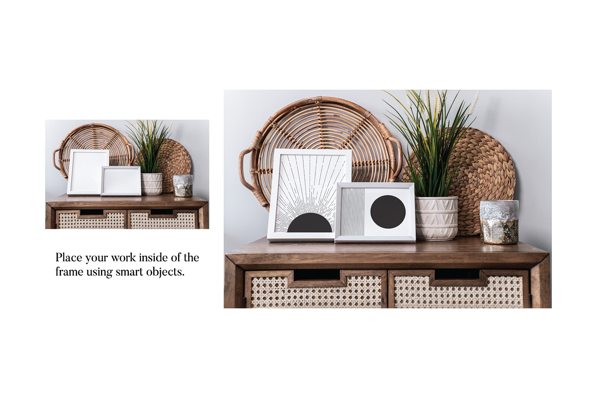 Frame Mockup Bundle - Minima, a Household Mockup by Saguaro Digital (Photo 5 of 10)