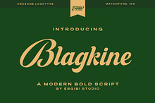 Blagkine - Bold Script