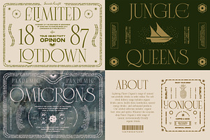 The Gorgeous Font Collection