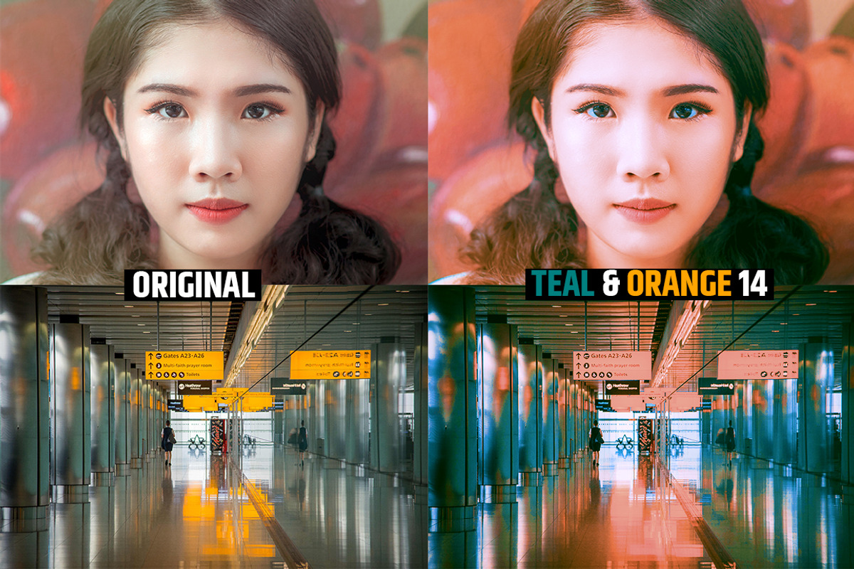 Orange & Teal 30 Cinematic FILM LUTS, a Plug-in Add-On by WeLovePresets (Photo 46 of 61)