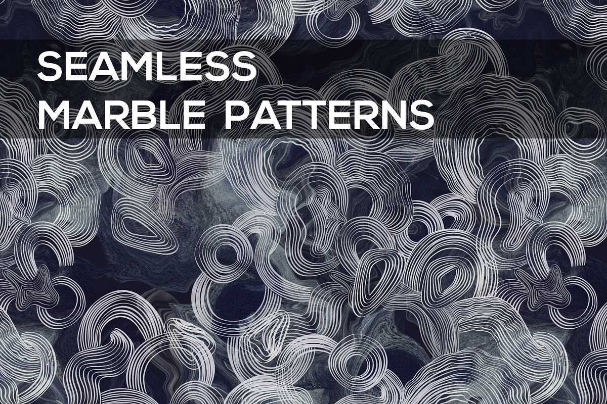 SEAMLESS MARBLE PATTERNS, a Pattern Graphic by ANAKOTO (Photo 20 of 20)