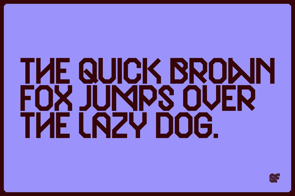 CARGA | Display | 2 Fonts | 4 Styles, a Sans Serif Font by Superfried Font Shop (Photo 4 of 8)