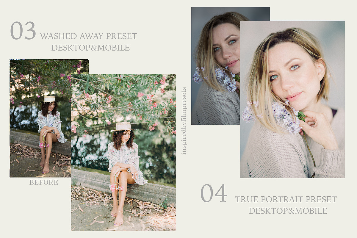 PRO 10 Photography Lightroom presets, an Action Add-On by InspiredbyfilmPresets (Photo 3 of 6)