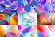 Abstract Liquid Glass Wallpapers, a Wallpaper Graphic by HipFonts (Thumbnail 3 of 10)