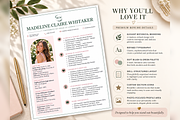 Sorority Rush Resume Canva Template, a Resume Template by Moeen (Thumbnail 7 of 8)