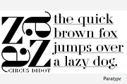 Circus Didot, a Serif Font by Paratype (Thumbnail 2 of 6)