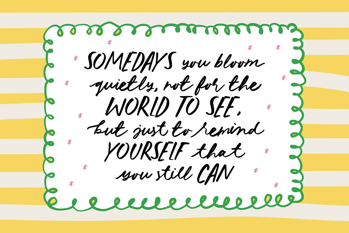 California Lemonade - Cute Font, a Handwritten Font by VASTARD STUDIO (Photo 8 of 10)