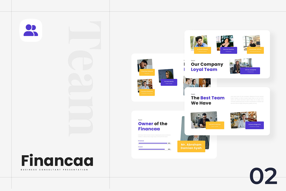 Financaa - Consultant PowerPoint, a Presentation Template by Ermedia Studio (Photo 4 of 8)