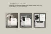 Aesthetic Paper Mockup IG templates, a Social Media Template by Studio Suvelle (Thumbnail 6 of 9)