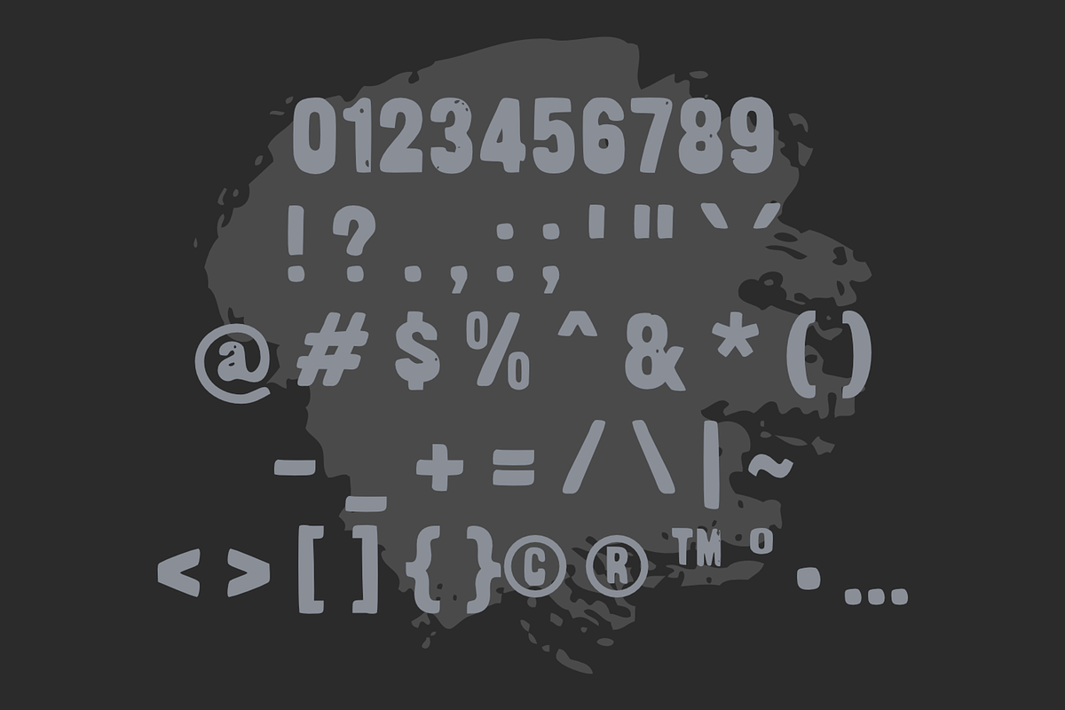 Kaude Deso Rustic Display Font, a Handwritten Font by mesuka (Photo 5 of 6)
