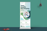 Modern Roll Up Banner Template, a Stationery Template by MightyDesign (Thumbnail 1 of 8)