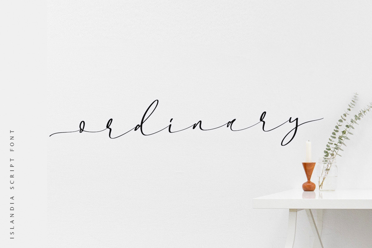 Islandia - Modern Font preview 4