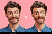 Caricartoon Me Photoshop Action, an Action Add-On by ridvanpars (Thumbnail 6 of 11)