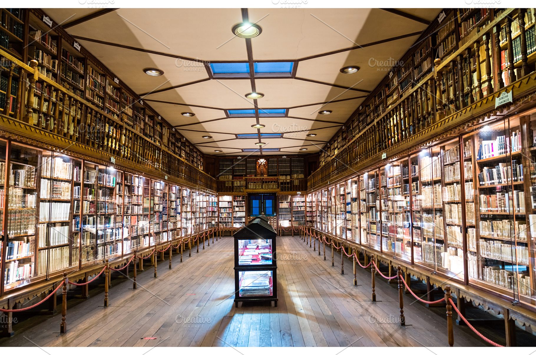 Library of the convent of Santa Rosa, a School & Education Photo by Leonid Andronov