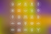Oktoberfest Line Art Icons, an Outline Icon by Anna_leni (Thumbnail 4 of 6)