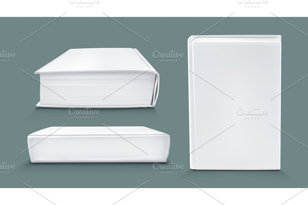 Template of blank paper book with, an Object Graphic by art PVP - market