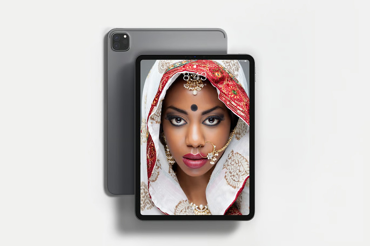 IPad Pro 2020 Mock-up, an iPad Mockup by zippypixelstudio (Photo 5 of 12)