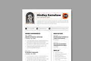 Resume Template Layout, a Resume Template by MightyDesign (Thumbnail 4 of 8)