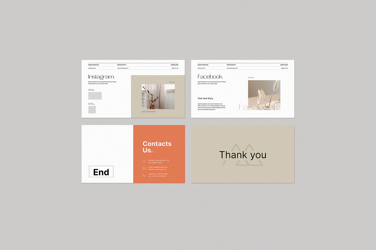 Brand Guidelines, a Templates & Theme by creathrivestudio (Photo 11 of 13)