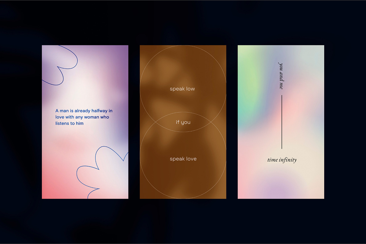 Love Quotes Aesthetics Vol II, a Social Media Template by Nurrehmet Studio (Photo 10 of 11)