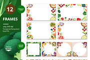 Vegan Joyful Gathering Digital Paint, a Food Illustration by CreativeValuation (Thumbnail 4 of 11)