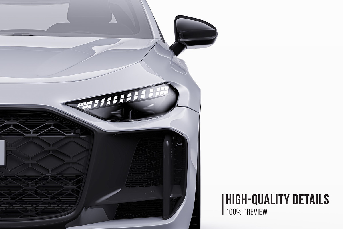 2027 Sport Performance Wagon Set, an Advertising Mockup by Halal Graphic Studio (Photo 3 of 12)