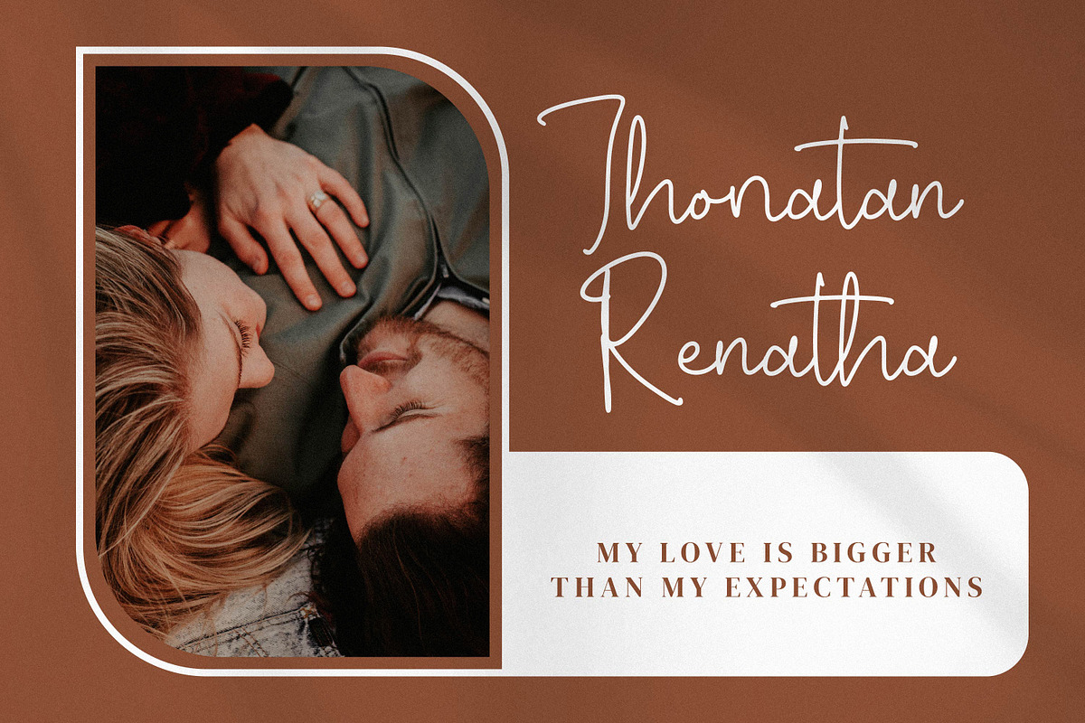 Miquella Sienanta, a Script Font by Integritype Studio (Photo 2 of 15)