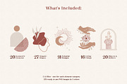 Bohemian Logo Elements - Mystic 2021, a Healthcare Illustration by amber&ink (Thumbnail 2 of 15)
