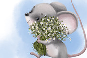 Mouse Illustration. Animals., an Animal Illustration by sheincar (Thumbnail 3 of 5)