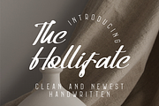 The Hollifate Font, a Script Font by ponuppo (Thumbnail 1 of 3)