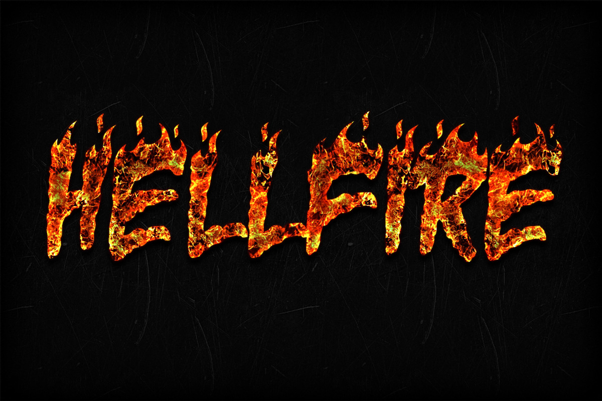 Fire Text Effects for Photoshop, a Layer Style Add-On by Creativenauts (Photo 4 of 5)