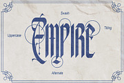 Xerathos Gothic Blackletter Medieval, a Blackletter Font by Letterara (Thumbnail 14 of 15)