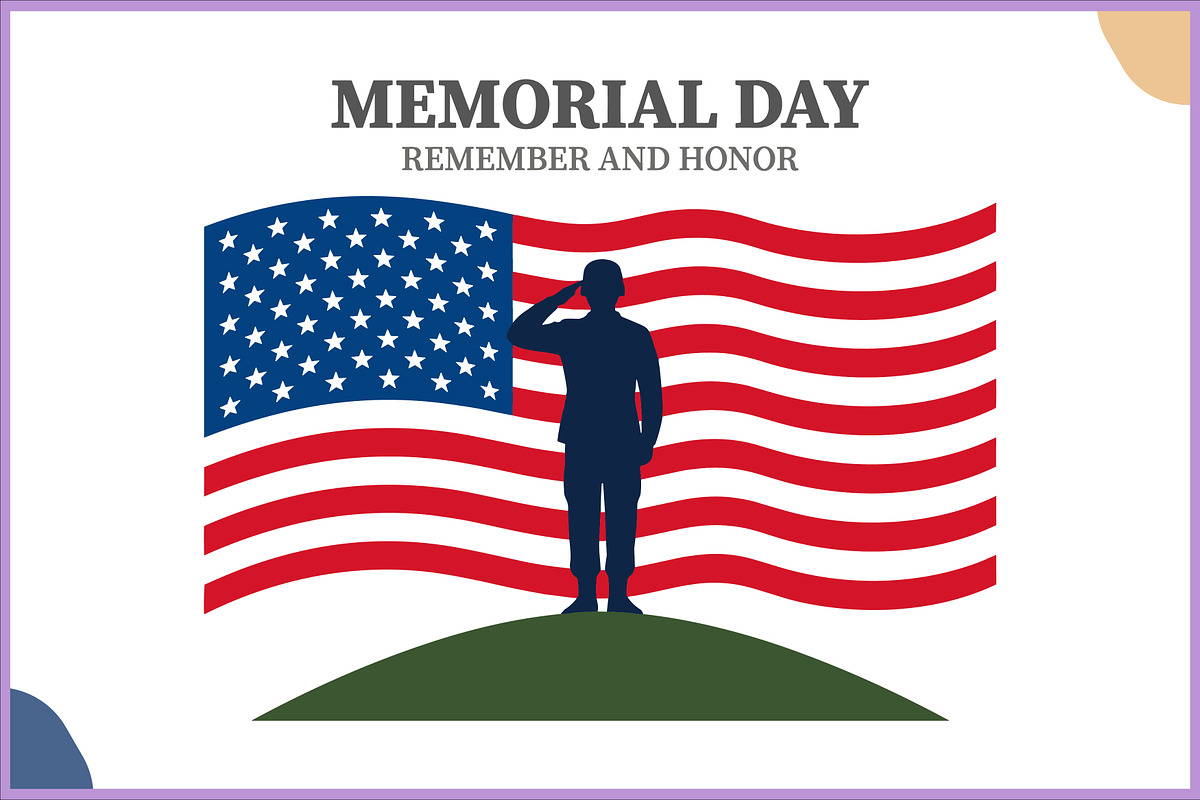 Patriotic Soldier USA Flag SVG PNG, a Person Illustration by Gfx Expert Team (Photo 3 of 3)