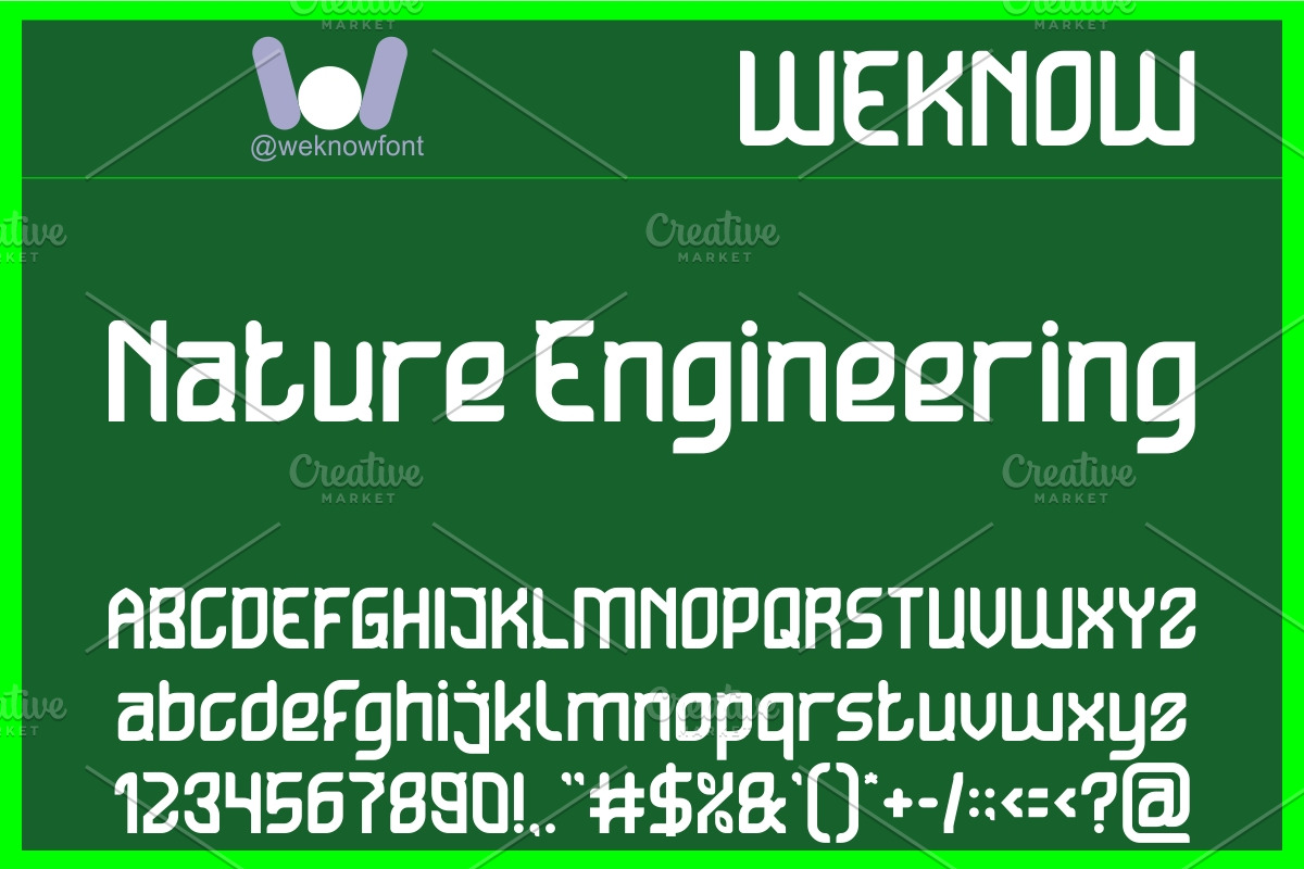 Ultra Human font, a Sans Serif Font by weknow (Photo 3 of 8)