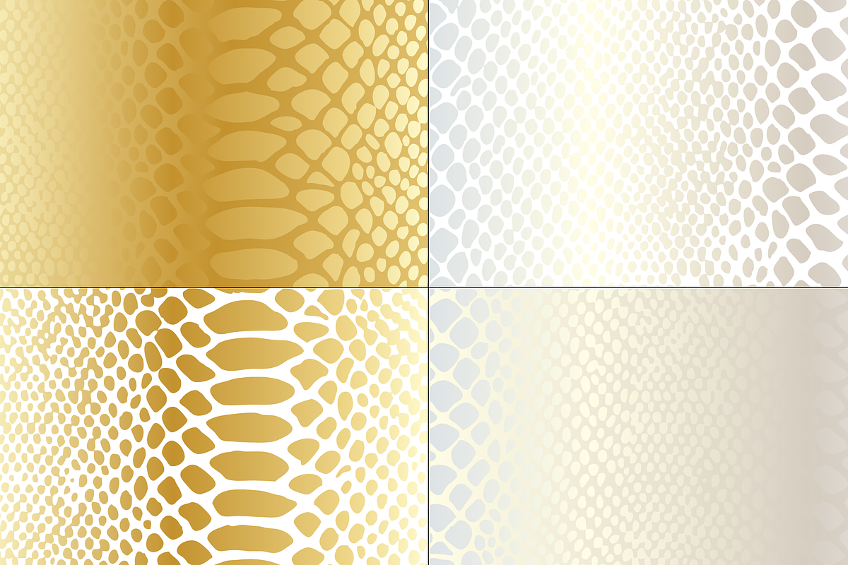 Metallic Snakeskin Textures preview 5