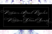 Madison Street Regular & Swash, a Script Font by STUDIOWAYS (Thumbnail 1 of 5)