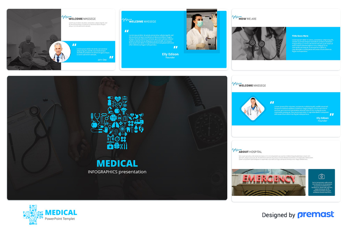 Medical Presentation template, a Presentation Template by Premast (Photo 6 of 19)