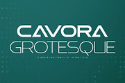 Cavora Grotesque - Font Family, a Sans Serif Font by moriztype (Thumbnail 1 of 7)