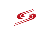 Letter S Speed Logo Template, a Branding & Logo Template by Advateik ™ (Thumbnail 1 of 4)