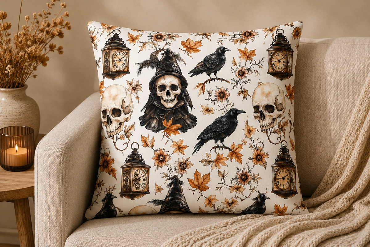 Dark Academia Gothic Halloween Clipa, a Seasonal Illustration by Daily.Designs (Photo 6 of 6)