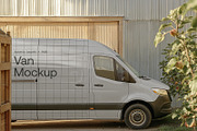 Van Mockup M18, an Advertising Mockup by Asketic (Thumbnail 2 of 2)