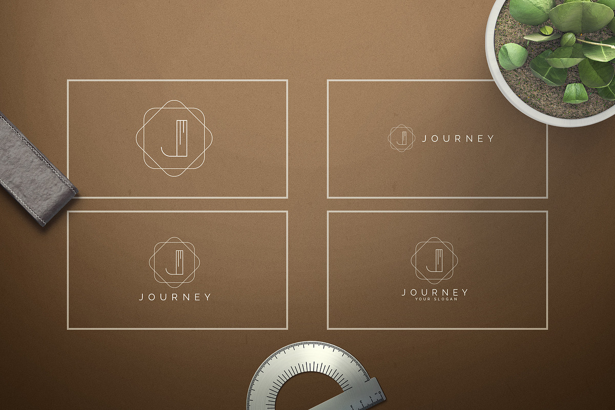 Geometric Letters and Logo Designs, a Branding & Logo Template by VP Fonts (Photo 11 of 28)