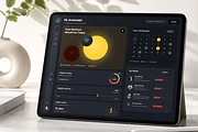 Be.Run - One Page Dashboard Dark, an UI Kit Template by CodeTurtle (Thumbnail 2 of 2)