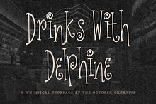 Drinks With Delphine Girly Display