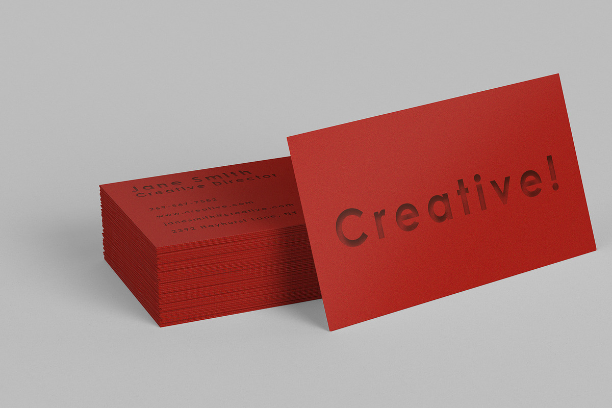 Engraved Business Card Bundle, a Business Card Template by GaiaaDesigns (Photo 4 of 6)