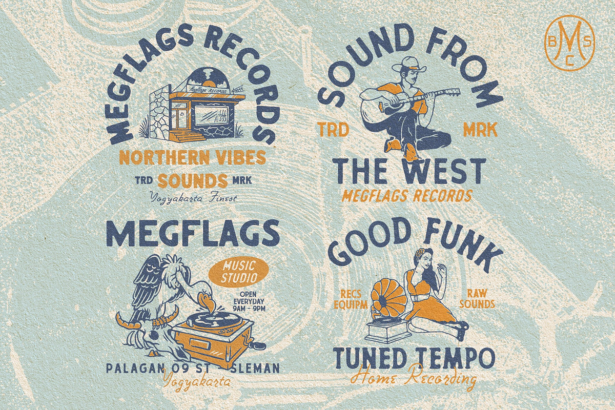 Musical Illustrations, a Person Illustration by Megflags (Photo 9 of 10)
