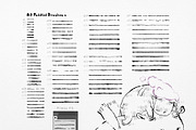 Puddled Brushes for Illustrator, a Brush Add-On by Mazheika Store (Thumbnail 3 of 8)