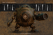 Iron Lien Modern Display Font, a Handwritten Font by Tera Asset Garage (Thumbnail 6 of 6)